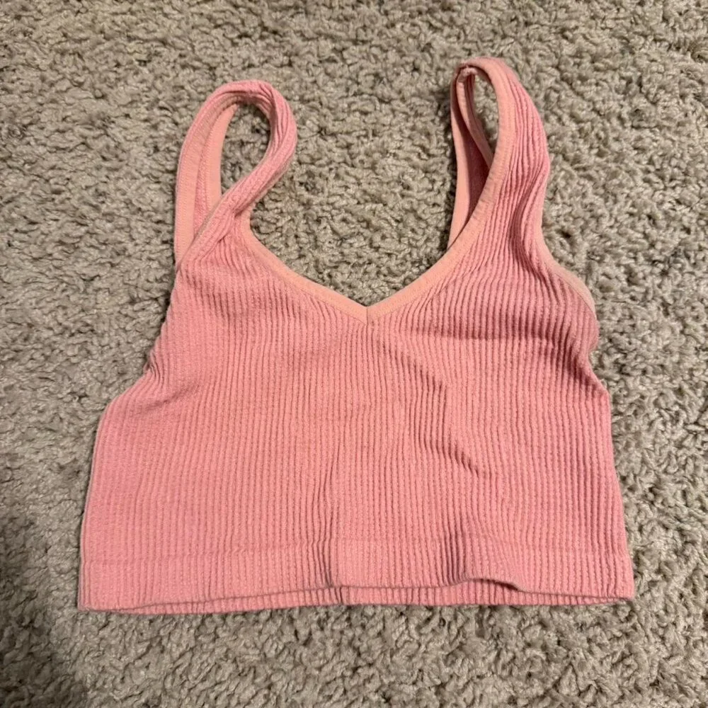 Pink Boutique Women's Pink Crop-top - Picture 2 of 2